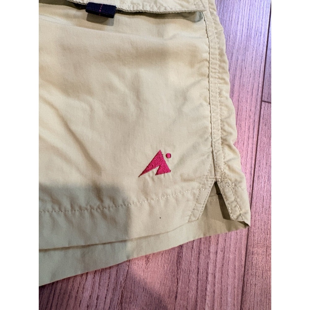 Eastern Mountain Sports Hiking Outdoors Nylon Cargo Shorts Lime Green Women's 8 - Picture 3 of 8